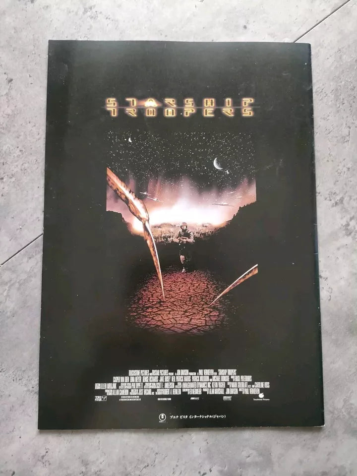 Starship Troopers Japanese Movie Program Pamphlet 1997