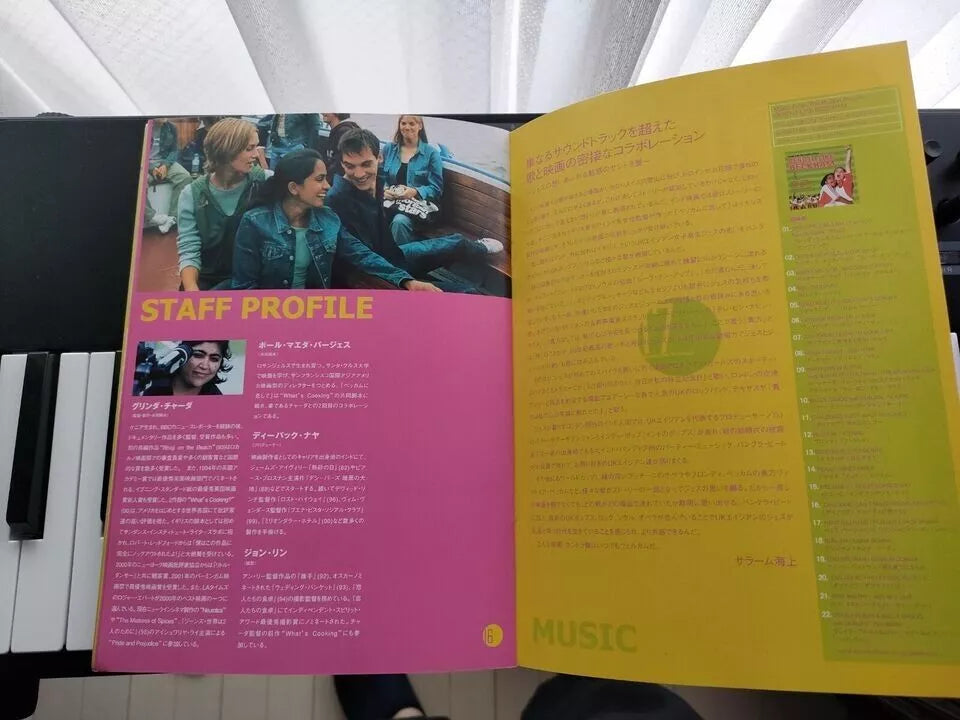 Bend It Like Beckham Japanese Movie Program Pamphlet 2002
