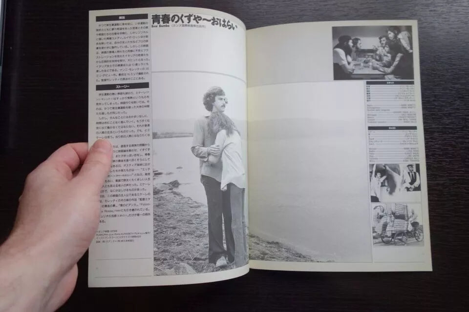 Nanni Moretti Fest Japanese Movie Program Pamphlet 1984