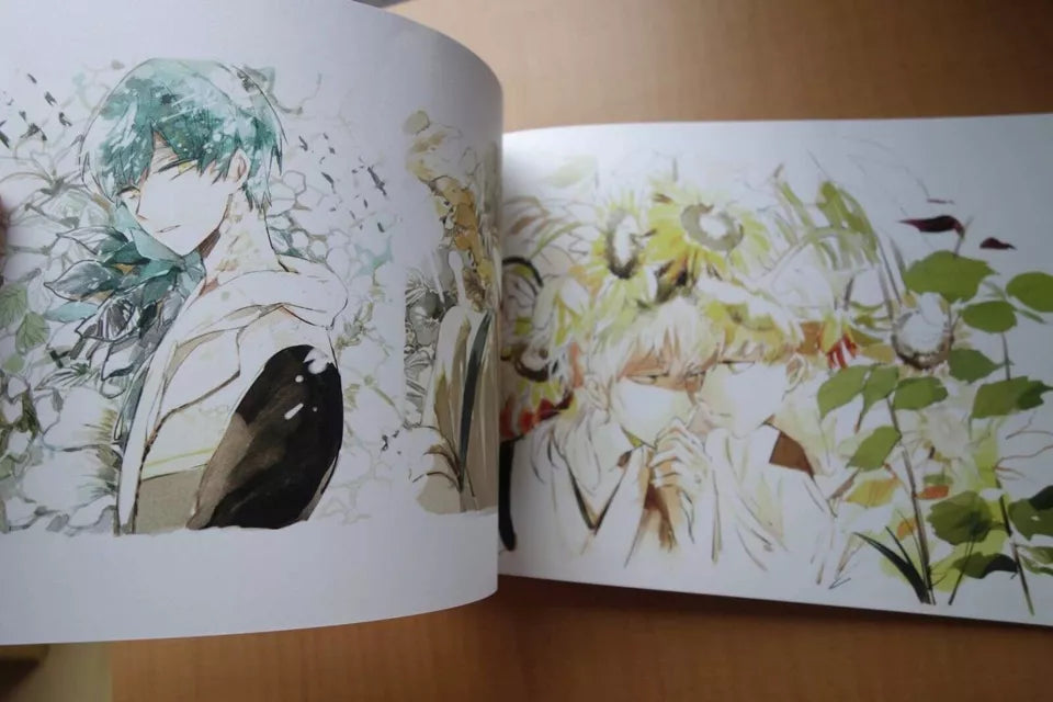 Touken Ranbu Japanese Anime Movie Program Pamphlet 2015 Illustration Book