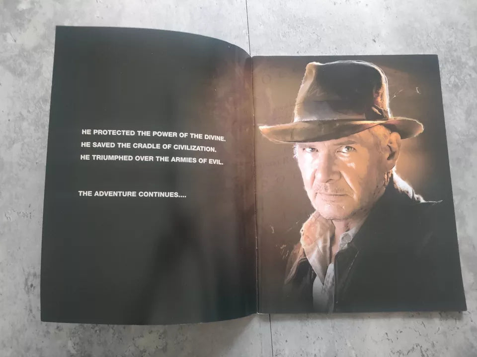 Indiana Jones Kingdom of The Crystal Skull Japanese Movie Program Pamphlet 2008