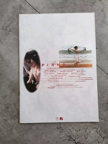 The Piano Japanese Movie Program Pamphlet 1993