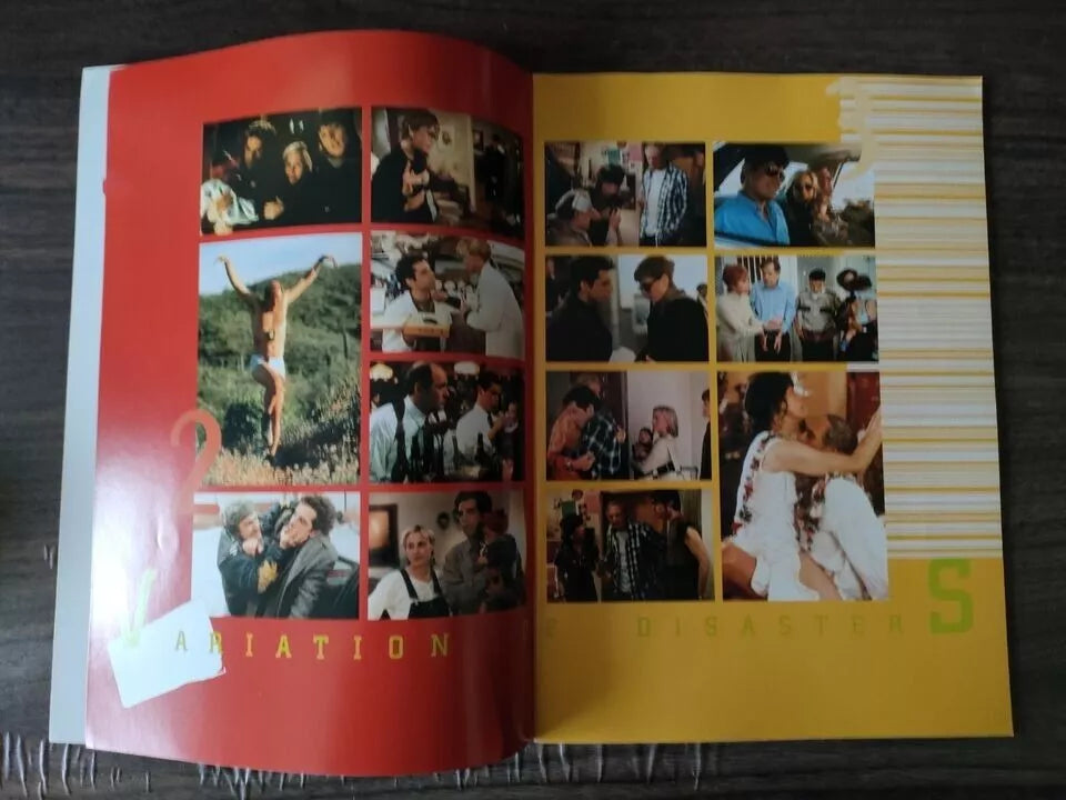 Flirting With Disaster Japanese Movie Program Pamphlet 1996 Stiller Arquette