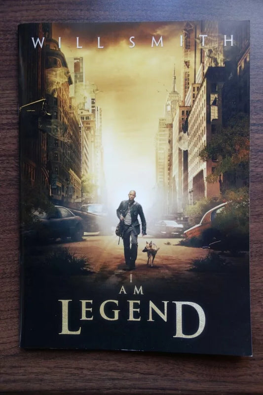 I Am Legend Japanese Film Movie Program Pamphlet 2007