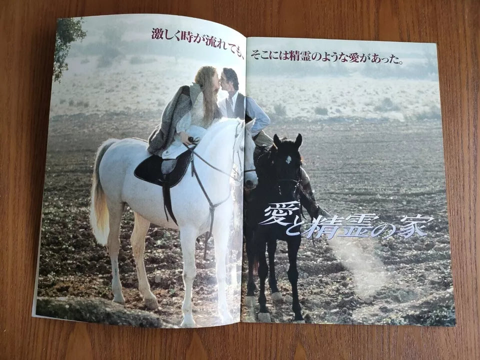 The House of The Spirits Japanese Movie Program Pamphlet 1993