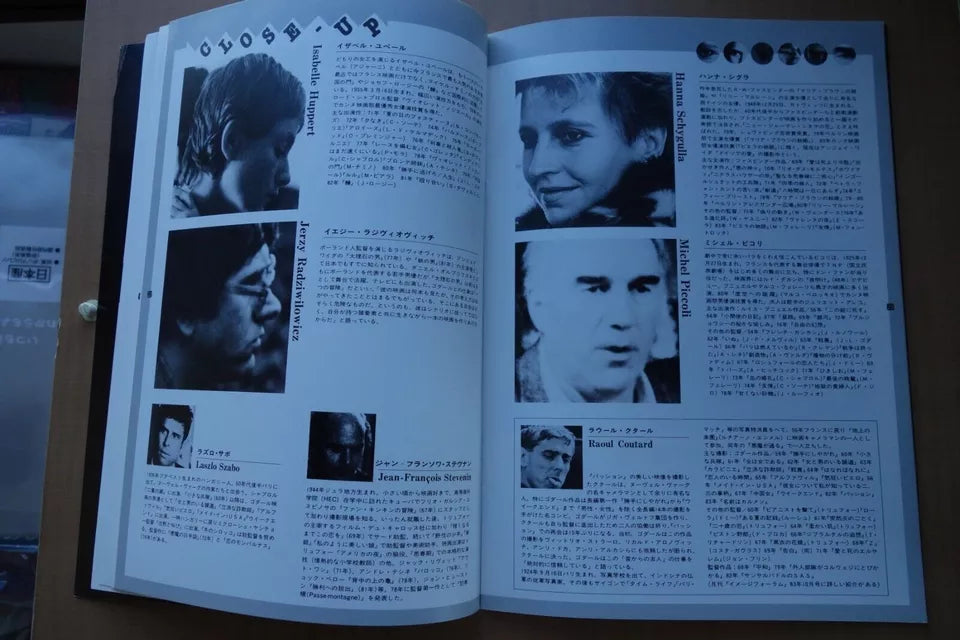 Godard's Passion Japanese Movie Program Pamphlet 1982 Jean-Luc Godard