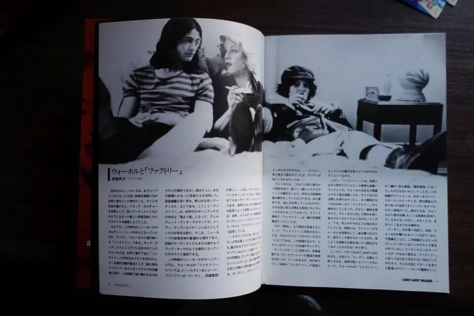I Shot Andy Warhol Japanese Film Movie Program Pamphlet 1996