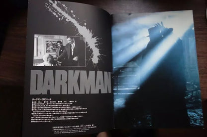 Darkman Japanese Movie Program Pamphlet 1990 Sam Raimi