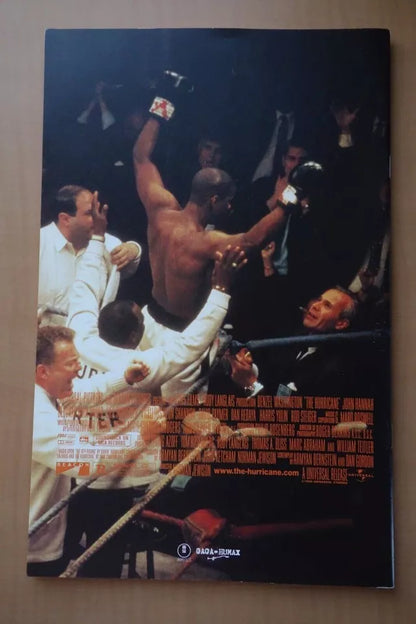 The Hurricane Japanese Movie Program Pamphlet 1999