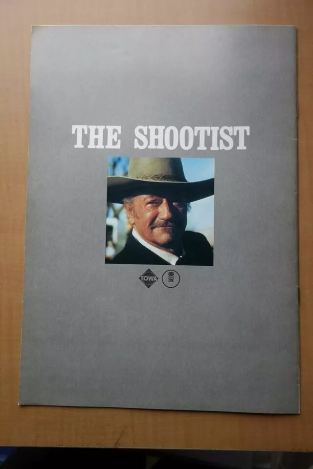 The Shootist Japanese Movie Program Pamphlet 1976