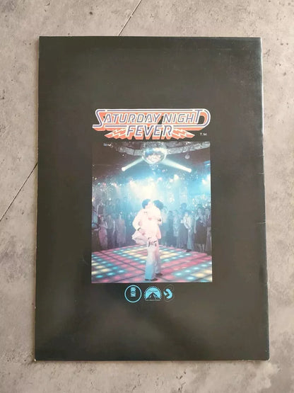 Saturday Night Fever Japanese Movie Program Pamphlet 1977
