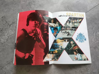 Wheels on Meals - Spartan X Japanese Movie Program Pamphlet 1984 Jackie Chan