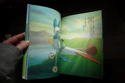 The Wind Rises Japanese Anime Movie Art Book Pamphlet 2013 Miyazaki Ghibli