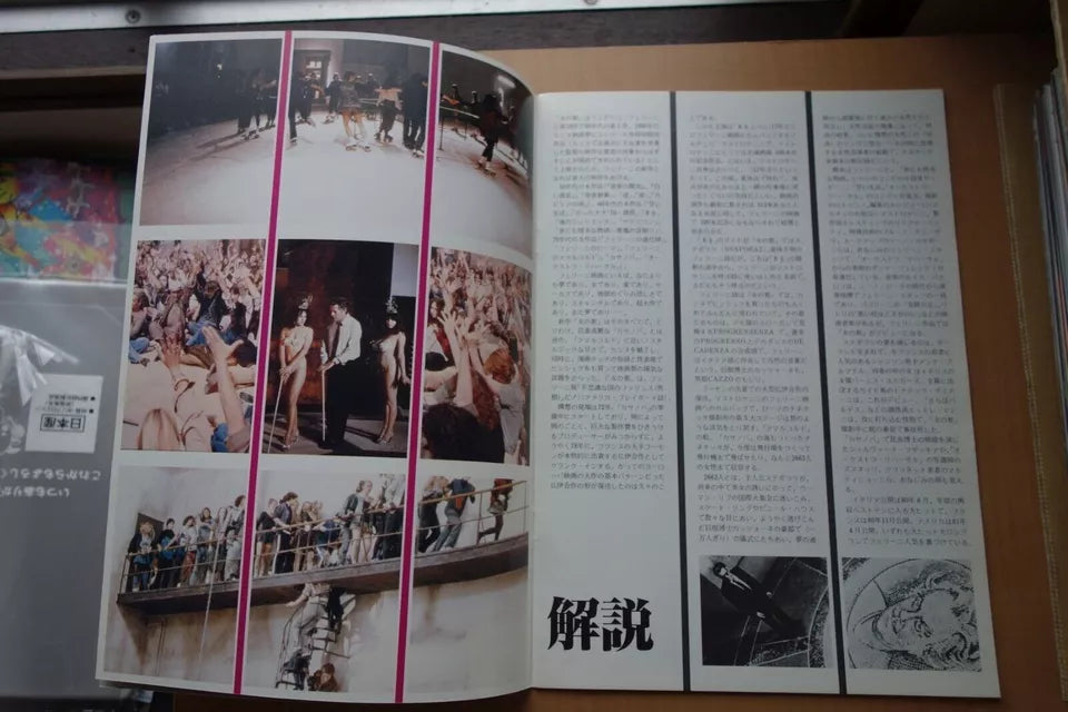 City of Women Japanese Movie Program Pamphlet 1980 Federico Fellini