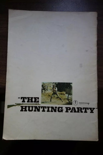 The Hunting Party Japanese Movie Program Pamphlet 1971