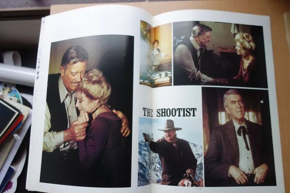 The Shootist Japanese Movie Program Pamphlet 1976