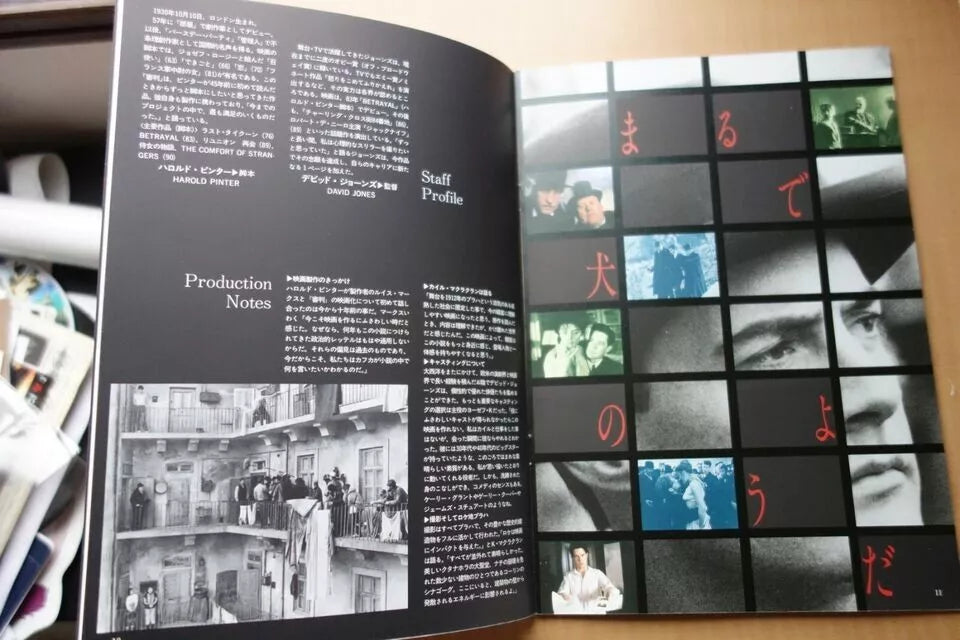 The Trial Japanese Movie Program Pamphlet 1993
