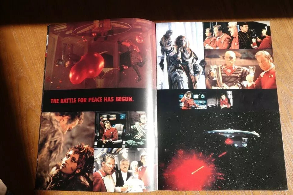 Star Trek Undiscovered Country Japanese Movie Program Pamphlet 1991