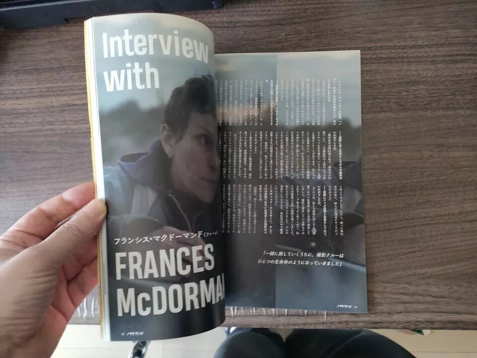 Nomadland Japanese Movie Program Pamphlet 2020