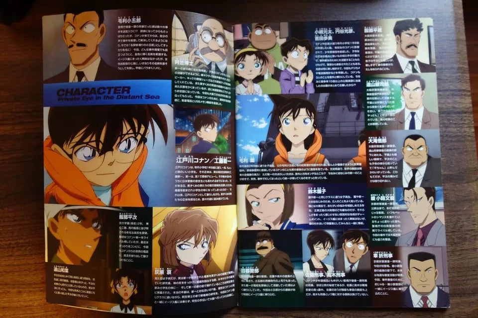 Detective Conan Private Eye Japanese Anime Movie Program Pamphlet 2013