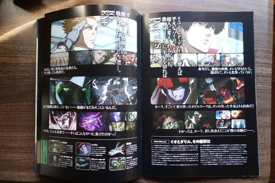 Gundam Thunderbolt December Sky Japanese Anime Film Movie Program Pamphlet 2016