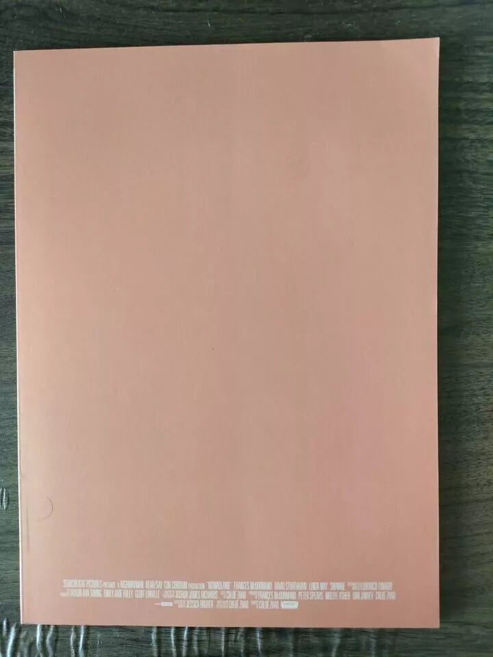 Nomadland Japanese Movie Program Pamphlet 2020