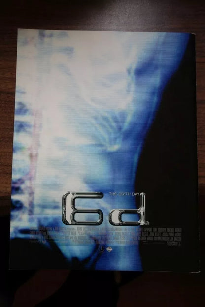 The Sixth Day Japanese Movie Program Pamphlet 2000