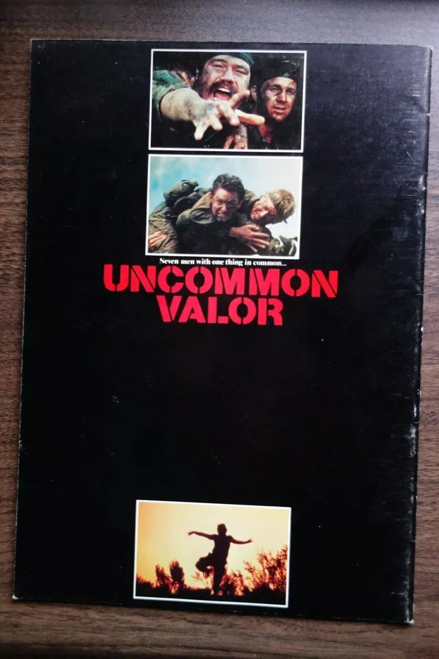 Uncommon Valor Japanese Film Movie Program Pamphlet 1983