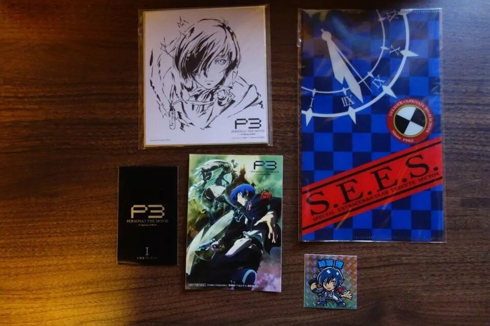 Persona 3 Movie 1 Spring of Birth Japanese Anime Movie Program Pamphlet 2013