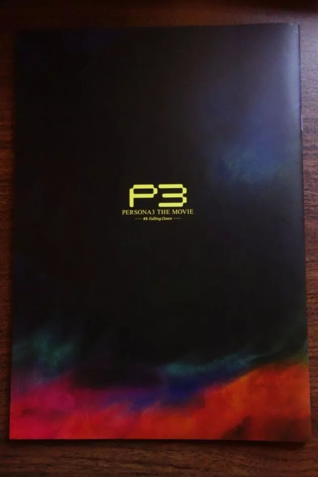 Persona 3 Falling Down Japanese Anime Movie Program Pamphlet 2015