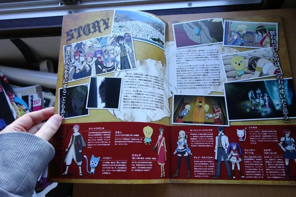 Fairy Tail Movie Japanese Movie Program Pamphlet 2012